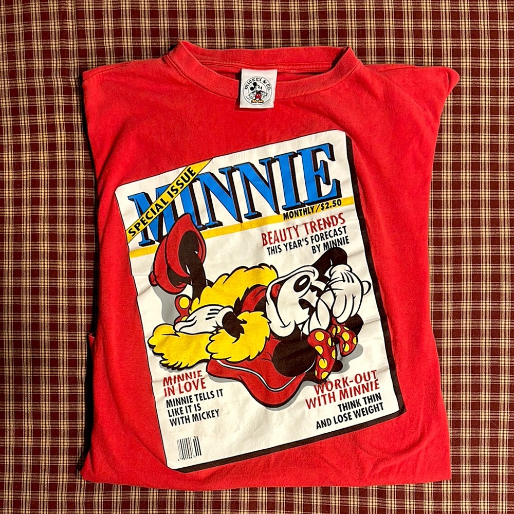 Woman’s Vintage Disney Minnie Mouse Special Edition Magazine TShirt